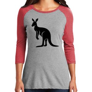 Women's 3/4 Raglan Tee Thumbnail