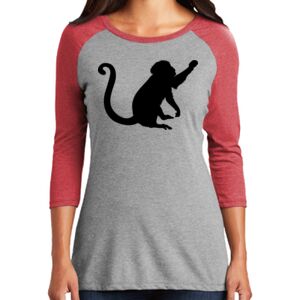 Women's 3/4 Raglan Tee Thumbnail
