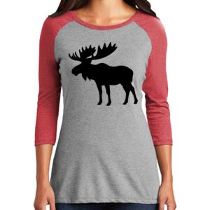 Women's 3/4 Raglan Tee Thumbnail