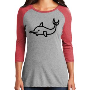 Women's 3/4 Raglan Tee Thumbnail