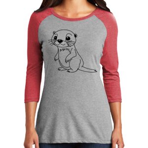 Women's 3/4 Raglan Tee Thumbnail