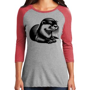 Women's 3/4 Raglan Tee Thumbnail