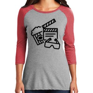 Women's 3/4 Raglan Tee Thumbnail