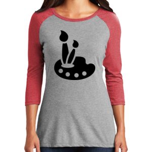 Women's 3/4 Raglan Tee Thumbnail