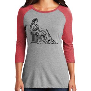 Women's 3/4 Raglan Tee Thumbnail