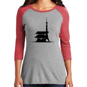 Women's 3/4 Raglan Tee Thumbnail