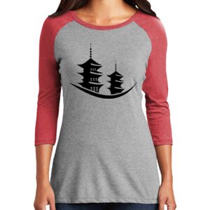 Women's 3/4 Raglan Tee Thumbnail