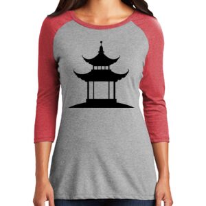 Women's 3/4 Raglan Tee Thumbnail