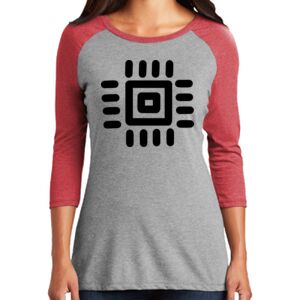 Women's 3/4 Raglan Tee Thumbnail