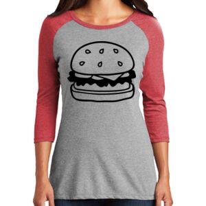 Women's 3/4 Raglan Tee Thumbnail