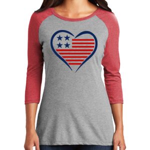 Women's 3/4 Raglan Tee Thumbnail