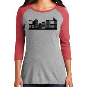 Women's 3/4 Raglan Tee Thumbnail