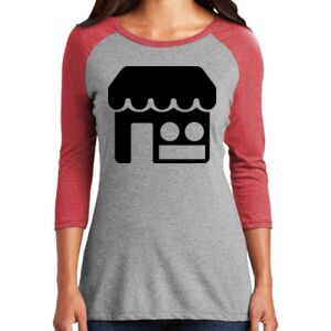 Women's 3/4 Raglan Tee Thumbnail