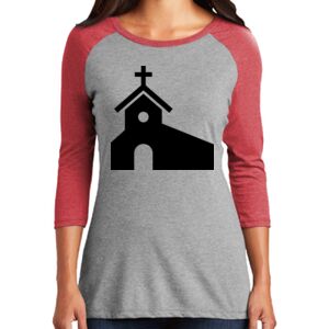 Women's 3/4 Raglan Tee Thumbnail