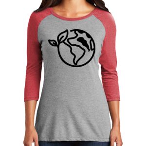 Women's 3/4 Raglan Tee Thumbnail