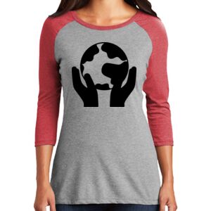 Women's 3/4 Raglan Tee Thumbnail