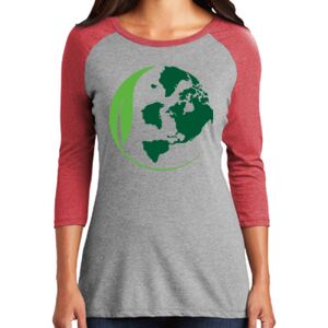 Women's 3/4 Raglan Tee Thumbnail