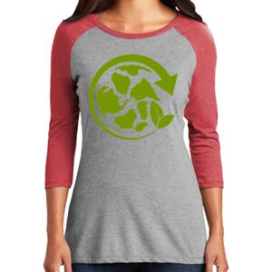 Women's 3/4 Raglan Tee Thumbnail