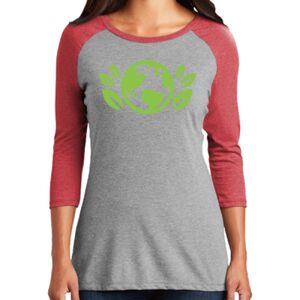 Women's 3/4 Raglan Tee Thumbnail