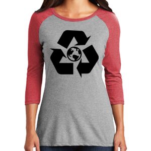 Women's 3/4 Raglan Tee Thumbnail