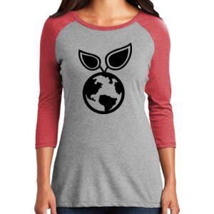 Women's 3/4 Raglan Tee Thumbnail