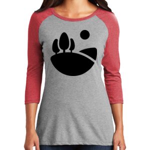 Women's 3/4 Raglan Tee Thumbnail