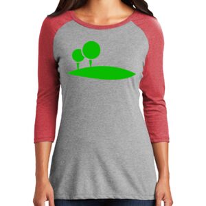 Women's 3/4 Raglan Tee Thumbnail