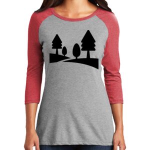Women's 3/4 Raglan Tee Thumbnail