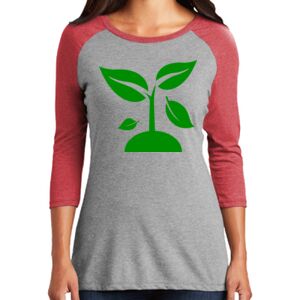 Women's 3/4 Raglan Tee Thumbnail