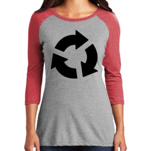 Women's 3/4 Raglan Tee Thumbnail