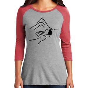Women's 3/4 Raglan Tee Thumbnail
