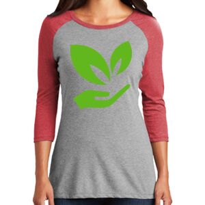 Women's 3/4 Raglan Tee Thumbnail