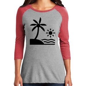 Women's 3/4 Raglan Tee Thumbnail