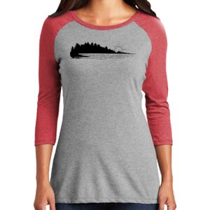 Women's 3/4 Raglan Tee Thumbnail