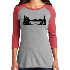 Women's 3/4 Raglan Tee Thumbnail