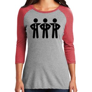 Women's 3/4 Raglan Tee Thumbnail