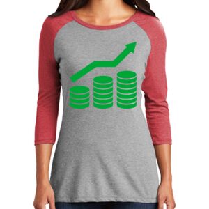Women's 3/4 Raglan Tee Thumbnail