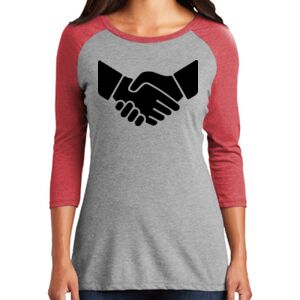 Women's 3/4 Raglan Tee Thumbnail