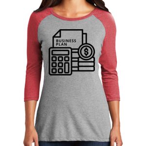 Women's 3/4 Raglan Tee Thumbnail