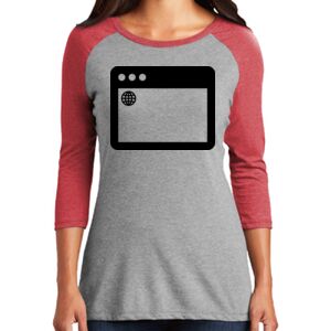 Women's 3/4 Raglan Tee Thumbnail