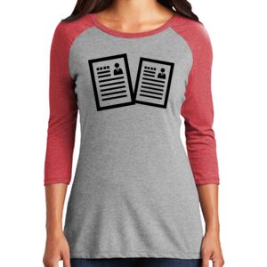 Women's 3/4 Raglan Tee Thumbnail