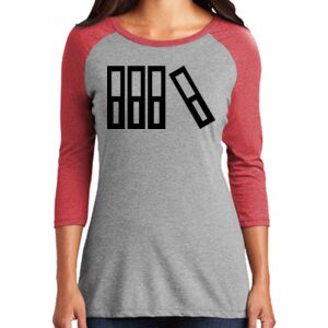 Women's 3/4 Raglan Tee Thumbnail