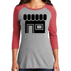 Women's 3/4 Raglan Tee Thumbnail
