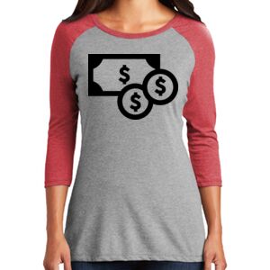 Women's 3/4 Raglan Tee Thumbnail