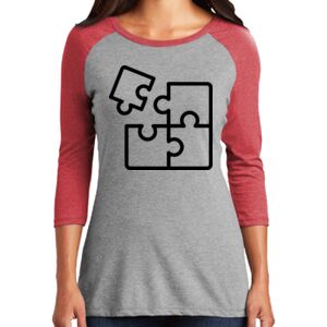 Women's 3/4 Raglan Tee Thumbnail