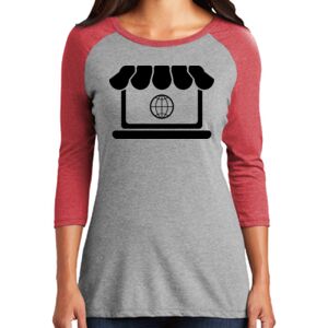 Women's 3/4 Raglan Tee Thumbnail