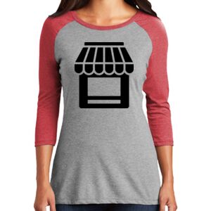 Women's 3/4 Raglan Tee Thumbnail