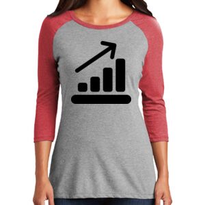 Women's 3/4 Raglan Tee Thumbnail