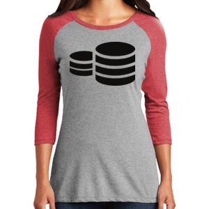Women's 3/4 Raglan Tee Thumbnail