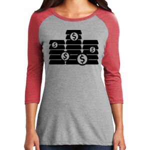 Women's 3/4 Raglan Tee Thumbnail